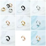 Stainless Steel Ring Manufacturer - Magnetic Opening Anti-Snoring Double Fashion