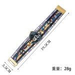 Leather Bracelet Manufacturer - 2025 Boho Multi-layer Stone Inlaid Magnetic Women