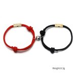Couple Bracelets Manufacturer - Adjustable Magnetic Touch Love Long Distance Engagement