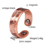 Copper Ring Manufacturer - Magnetic Opening Anti-Snoring Double Adjustable Fashion