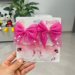 Kids Sunglasses Set Manufacturer - Cute Cartoon Flower 2pcs Bow Knot Hairband