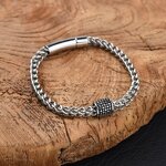 Stainless Steel Bracelet Manufacturer - Snap Chain Simple Fashionable Mens Gift