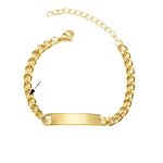 Stainless Steel Bracelet Manufacturer - Personalized Laser Engraving Wholesale Jewelry