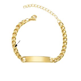 Stainless Steel Bracelet Manufacturer - Personalized Laser Engraving Wholesale Jewelry