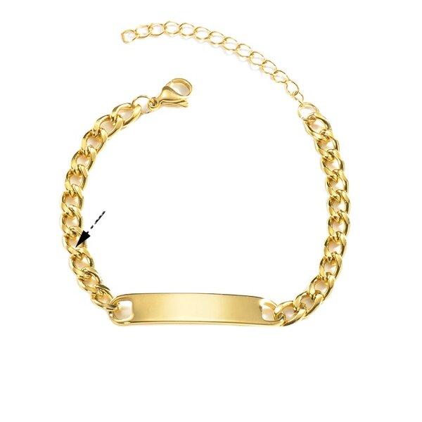 Stainless Steel Bracelet Manufacturer - Personalized Laser Engraving Wholesale Jewelry