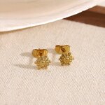 Stud Earrings Manufacturer - Butterfly Titanium Steel Niche Stainless Steel Women