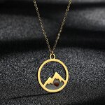 Mountain Necklace Manufacturer - Stainless Steel Mustard Seed Religious Christian Gifts