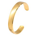 Cuff Bangle Manufacturer - Adjustable Polished Stainless Steel Unisex Hand Made