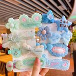 Hair Pins Set Manufacturer - Wholesale 8 Piece Baby Girls Cute Hair Clips Accessories