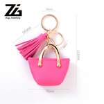 Acrylic Keychain Manufacturer - Mini Zipper Custom Bag Fashion Jewelry