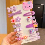 Hair Clips Set Manufacturer - 14pcs Cartoon Rainbow Girls Kids Cute Fancy Accessories