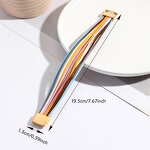 Wrap Bracelets Manufacturer - Bohemian Magnetic Claps Multi Layers Leather Women