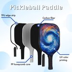 Pickleball Paddle Manufacturer - 2024 USAPA Fiberglass PP Honeycomb Core Edge Guard Training