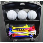 Golf Push Cart Manufacturer - 3-Wheel Aluminium Folding Portable 60kg Load GVM Black