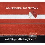 Baseball Batting Mat Manufacturer - 3.8*10ft 10mm Turf 5mm EVA Eco-Friendly Backyard