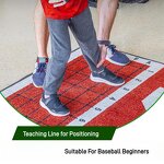 Softball Hitting Mat Manufacturer - Eco Friendly Green Clay Indoor Outdoor Training