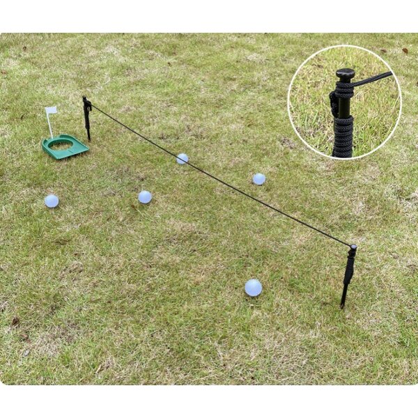 Golf Alignment Tool Manufacturer - Multi Functional Putting Trainer String Line Correction Gift