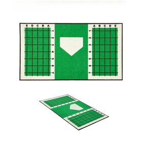 Youth Batting Mat Manufacturer - Instructional Setup Stances Stride Swing Training