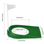 Golf Putter Trainer Manufacturer - 173x133mm PP ABS Indoor Outdoor Custom Logo Ambidextrous