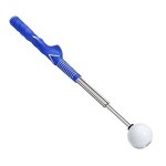 Golf Swing Trainer Manufacturer - Telescopic Portable PU Grip Strength Training Men Women