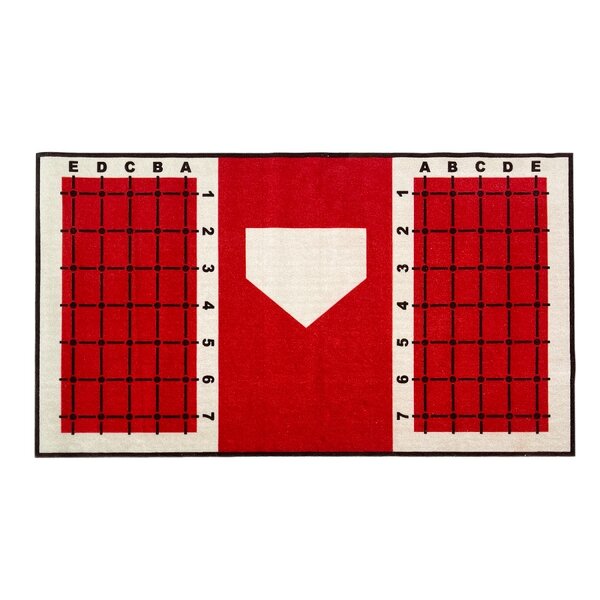 Baseball Teaching Mat Manufacturer - 3.3*5.4ft Anti Slippery Alignment Guide Hitting