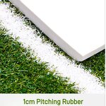 Pitching Rubber Manufacturer - 305x90mm Antifade Antislip PP/PE Indoor Outdoor Pad