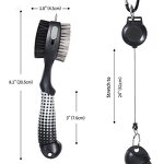 Golf Cleaning Brush Manufacturer - Factory Direct Zinc Alloy 18cm Premium Durable Tool Kit