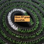 Softball Batting Mat Manufacturer - 3.8*10 Portable 5MM EVA Anti slip Padded Backing