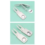 Golf Divot Tool Manufacturer - Magnetic Aluminium Cigar Holder Ball Marker Waterproof Cart