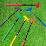 Golf Putter Manufacturer - Multi-color 2-Section Telescopic Adjustable Practice Accessories