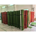 Softball Batting Mat Manufacturer - 3.8*10 Portable Turf Batter Box with Inlaid Home Plate