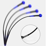 Golf Swing Trainer Manufacturer - Right-Handed Rubber Grip Silicone Carbon Fiber Strength Rhythm