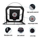 Golf Swing Trainer Manufacturer - Wosofe NET08 Portable Nylon+Glass Fiber Right-Handed Foldable