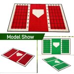 Youth Batting Mat Manufacturer - Instructional Setup Stances Stride Swing Training