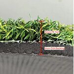 Baseball Practice Mat Manufacturer - 3.8*10FT 12mm PE Turf Non-slip Inlaid Homeplate