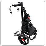 Golf Trolley Manufacturer - Aluminium Ball Wheels Push Cart 60kg Load Any Terrain