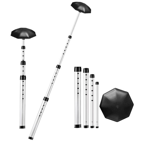 Golf Travel Support Manufacturer - Aluminum Hexagonal 21-52" Multi-Function Stick Bar