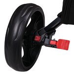 Golf Cart Trolley Manufacturer - Three-Wheeled Foldable Plastic ZH-A021 20kg Max Load