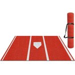 Batting Mat Manufacturer - 3.8'*10' Regulation Turf Batters Box Baseball Cage