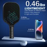 Pickleball Paddle Manufacturer - Custom Fiberglass Outdoor Training Sports Racket Hot-Selling