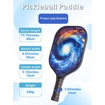 Pickleball Paddle Manufacturer - 2024 USAPA Fiberglass PP Honeycomb Core Edge Guard Training