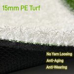 Pitching Rubber Manufacturer - 305x90mm Antifade Antislip PP/PE Indoor Outdoor Pad