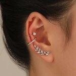 Ear Cuff Studs Manufacturer - Bohemian Crystal Rhinestone Geometric Wrap Diamond Elegant Women Jewelry