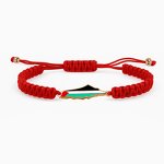 Link Bracelet Manufacturer - Gold Silver Map Flag Stainless Steel Zinc Alloy Fashionable Business Adjustable