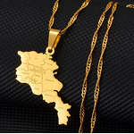 Pendant Necklace Manufacturer - Various Map City Natural Stone Buddhist Men Women Stylish Unique Jewelry