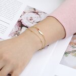 Bracelet Manufacturer - Adjustable Waterproof Gold Plated Palestine Map Stainless Steel Free Chain