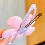 Hair Clips Set Manufacturer - 2 Pcs/set Cute Color Flower Ornament Girls Kids Lovely Barrettes