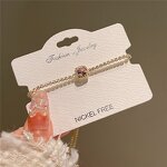 Bracelet Manufacturer - European-American 18K Gold Cubic Zirconia Luxury Women Fashion Jewelry