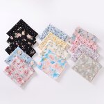 Headscarf Manufacturer - Pearl Chiffon Printed Floral Oil Painting Style Women Muslim Shawl Hijab