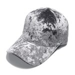 Sports Caps Manufacturer - 6 Panel Blank Strap Back Velour Velvet Autumn Winter Women Men Cap